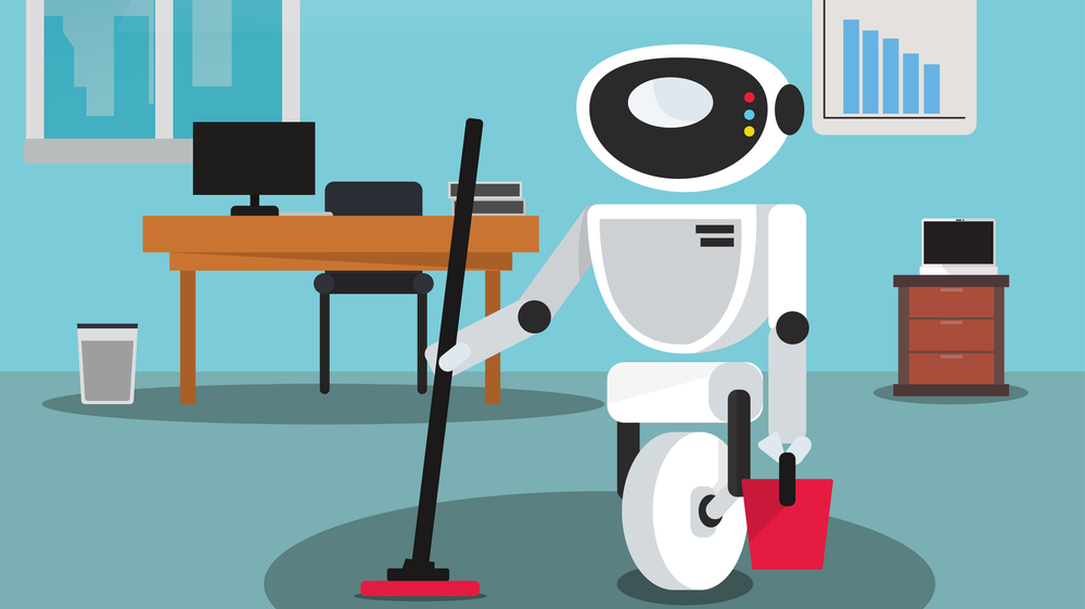 Robotene inntar renholdsbransjen